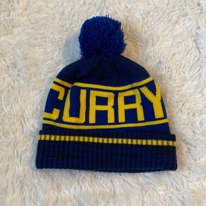 Under Armour Stephen Curry Beanie in Blue and Yellow